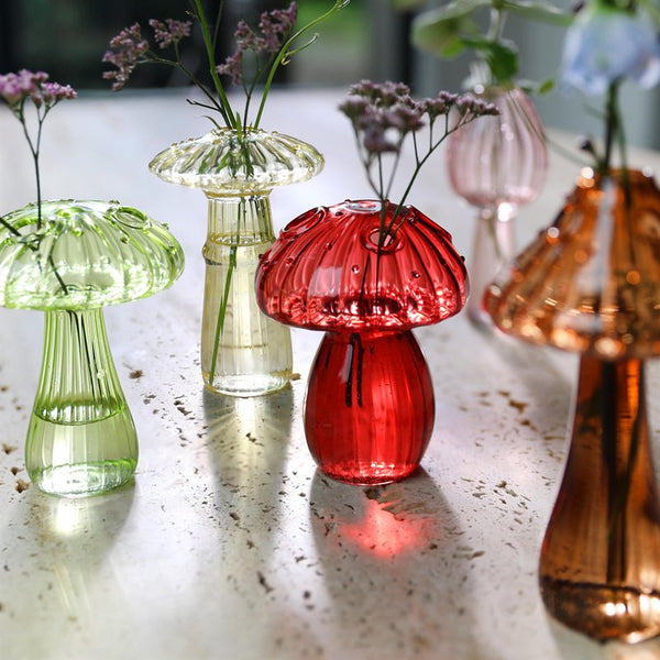 Mushroom Vase - Yellow