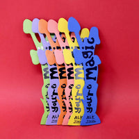 Mushroom Bookmark - Orange