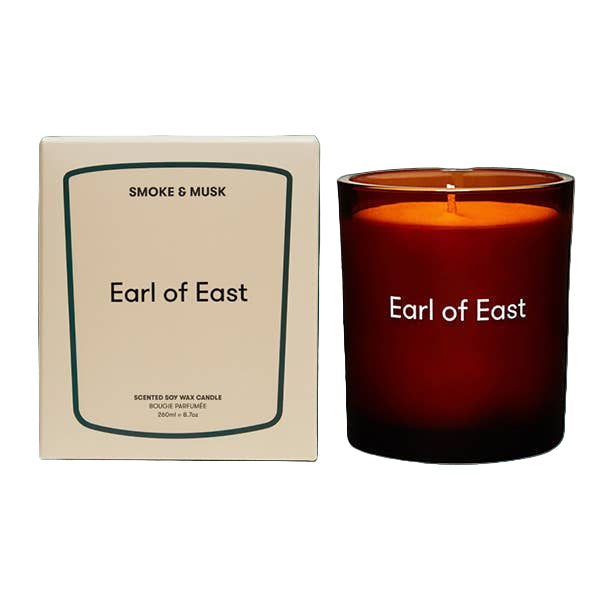 Smoke & Musk Soy Wax Candle - 260ml