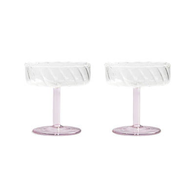 Coupe Twirl Set of 2 - Pink