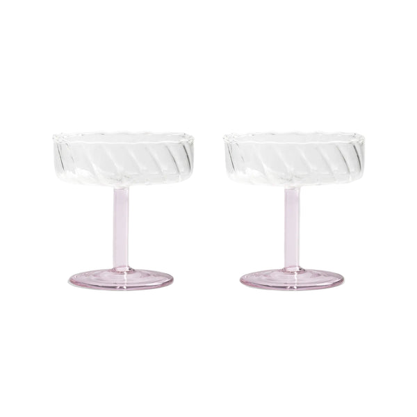 Coupe Twirl Set of 2 - Pink