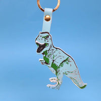 T-Rex Key Fob - Ochre