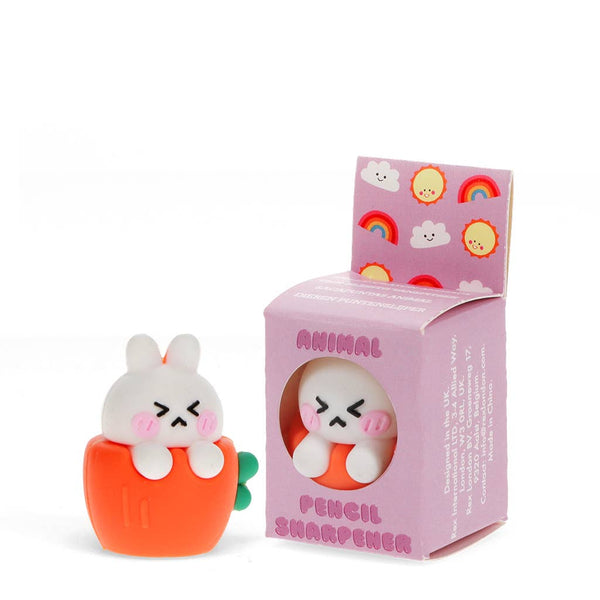 Animal Pencil Sharpener - White Rabbit