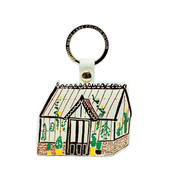 Greenhouse Key Fob - Cream