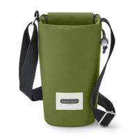 Recycled Insulated Bottle Bag - Moss