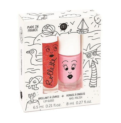 Nail Polish & Lip Gloss Duo - Holidays
