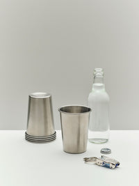 Outdoor Market Steel Cup - Medium - Set Of 2