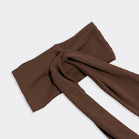 Set & Flow Heatless Curling Headband - Chocolate Brown