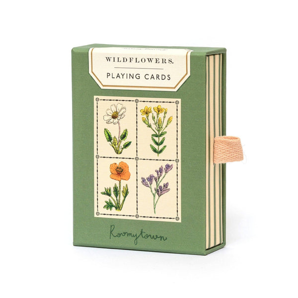 Playing Card Deck - Wildflowers