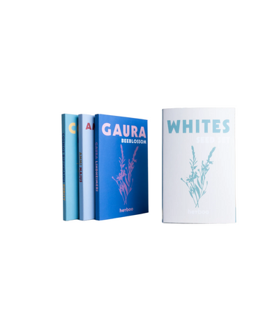 White Blooms Seed Set
