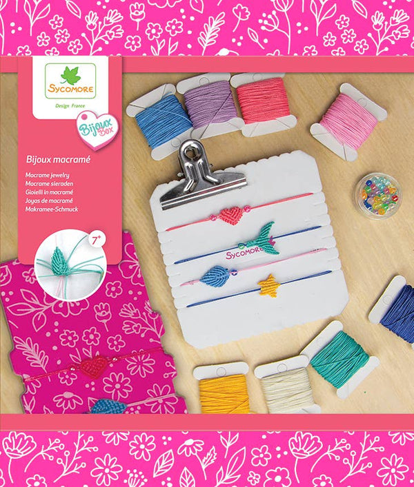 Bijoux Box Macrame Jewellery Workshop Kit