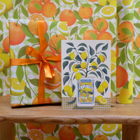 Printer Johnson Ltd - Citrus Gift Wrap