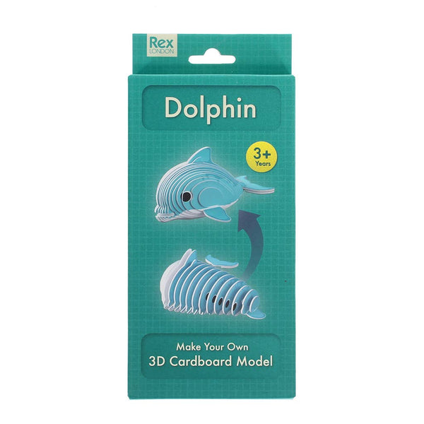 Make Your Own Animal 3D Model Kit - Dolphin