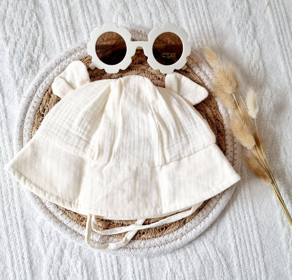 Hydrophilic Baby Sun Hat - Beige