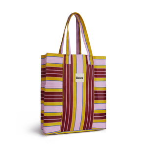 Tote Bag - Pink / Wine / Gold