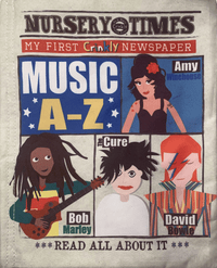 Crinkly Cloth Newspaper - Music A-Z