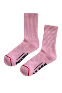 Hugger Socks - Pink/Black