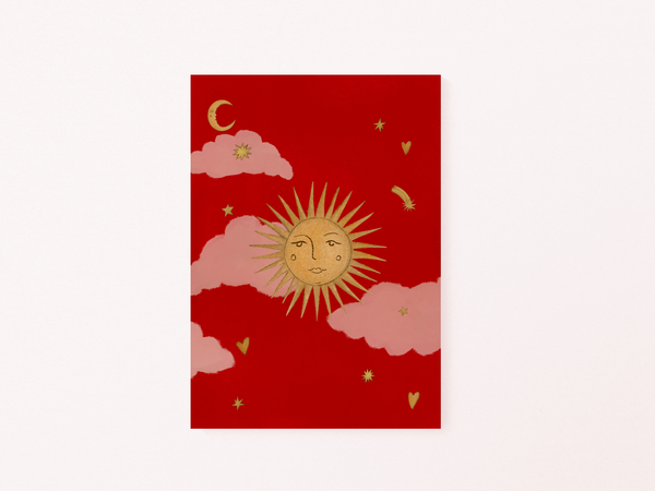 Queen of the Rodeo - Giclee Art Print - Le Soleil (Red): A3