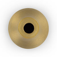 Thin Taper Candleholders in Old Gold - Set of 6