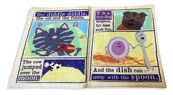 Nursery Times Crinkly Newspaper - Nursery Rhymes