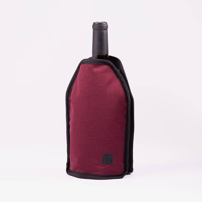 Freezable Wine Cooler Sleeve II - Cherry Red