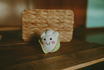 Friendly Cauliflower Rattle