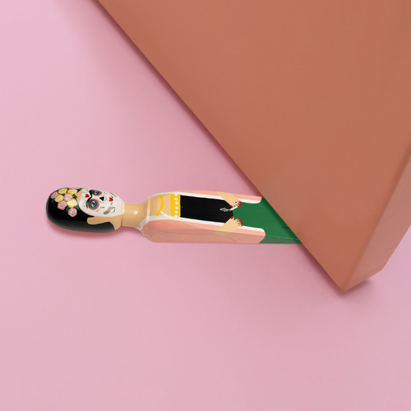 Wedgie Door Stopper - Freeda - Dia De Muertos Outfit