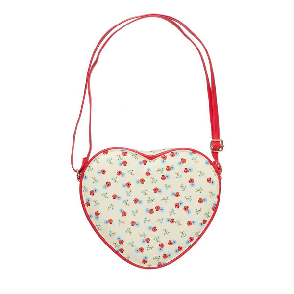 Martha Ditsy Floral Heart Bag