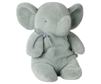 Elephant Plush, Medium - Soft Mint