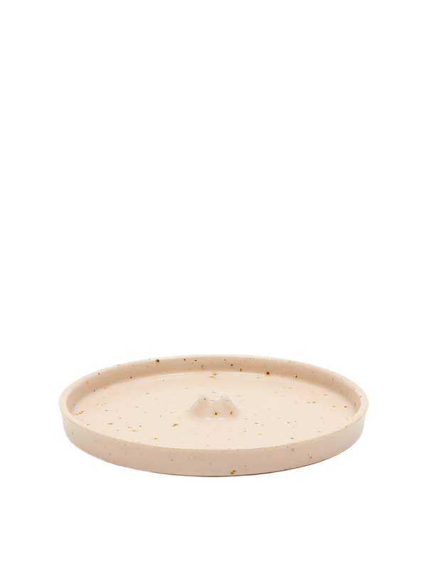 Incense Holder - Feldspar Pink Speckled