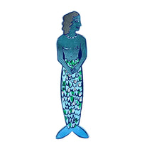 Mer-Woman Bookmark - Pale Blue