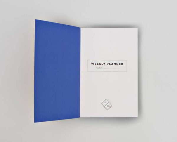 The Completist - Bowery No. 1 Lay Flat Pocket Weekly Planner
