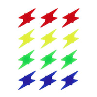 Bicycle spoke decorations - Lightning bolts