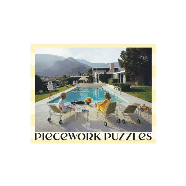 Poolside Gossip by Slim Aarons  - 1000 Piece Puzzle