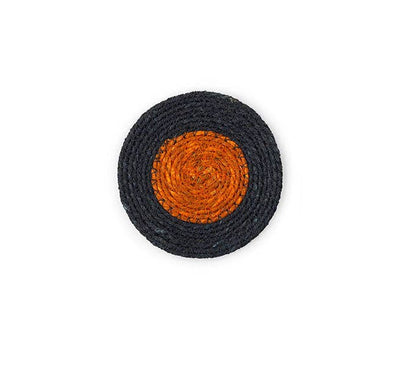 Seagrass Coaster - Midnight Blue / Rust