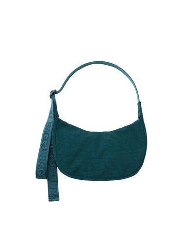 Small Nylon Crescent Bag - Deep Sea