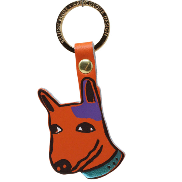 Best Mate Dog Key Fob - Orange