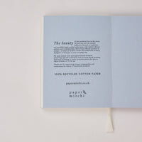 A5 Ruled Notebook - Twisted Scallops Hydrangea