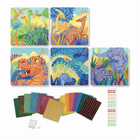 Stick 'n Fun Mosaic Dinosaurs Kit