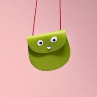 Ark Colour Design - Googly Eye Pocket Money Purse: Green