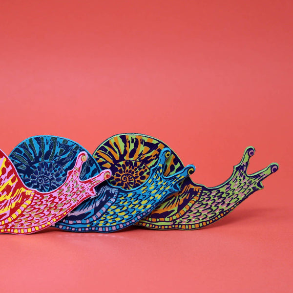 Snail Magnet - Apple Green