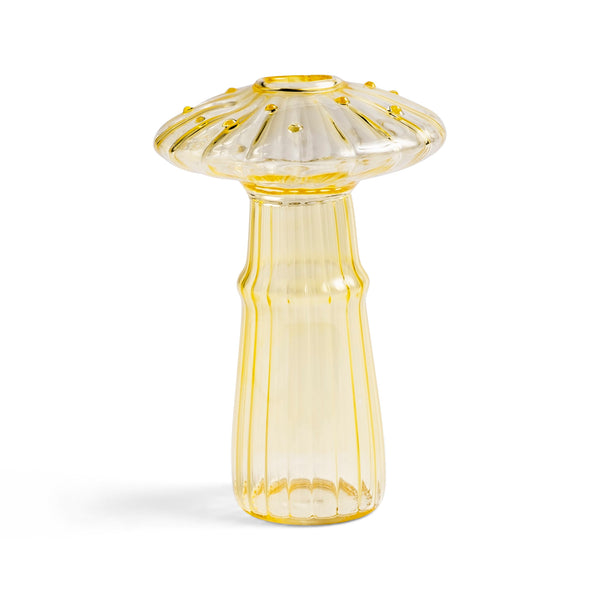 &klevering - Mushroom Vase - Yellow
