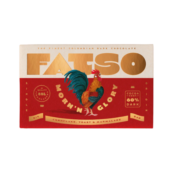 MORN'N GLORY 150g - 60% Dark chocolate vegan chunky bar