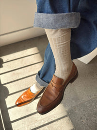 His Socks - Porcelain