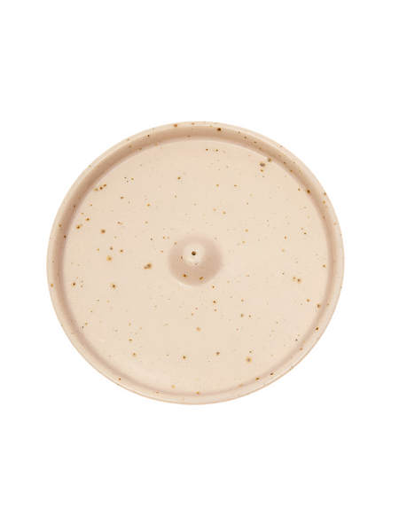 Incense Holder - Feldspar Pink Speckled