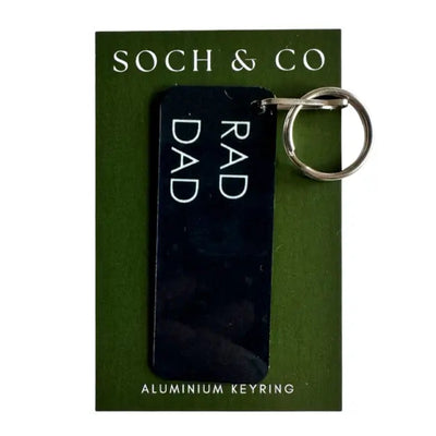 Rad Dad Keyring