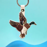 Holy Duck Key Fob - Pale Pink