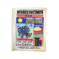 Nursery Times Crinkly Newspaper - Nursery Rhymes