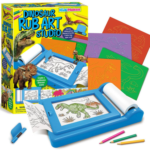 Dinosaur Rub Art Kit