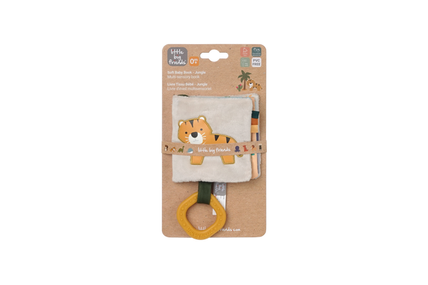 Little Big Friends Jungle Soft Baby Book